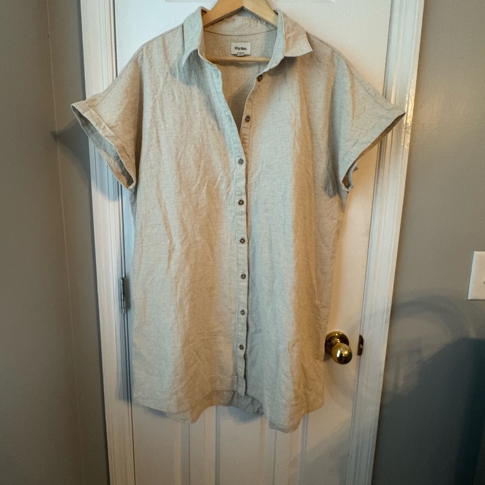 Rhythm Classic Natural Shirt Dress